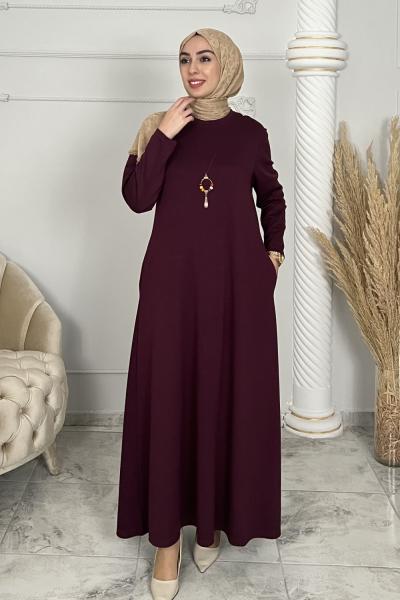 Kolye Hediyeli Esin Elbise