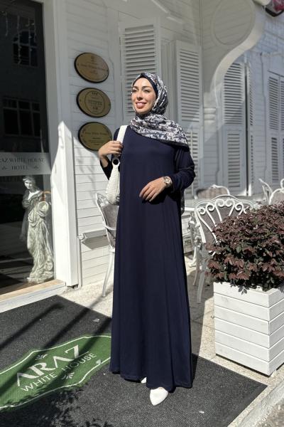 Örme Viskon Hale Elbise