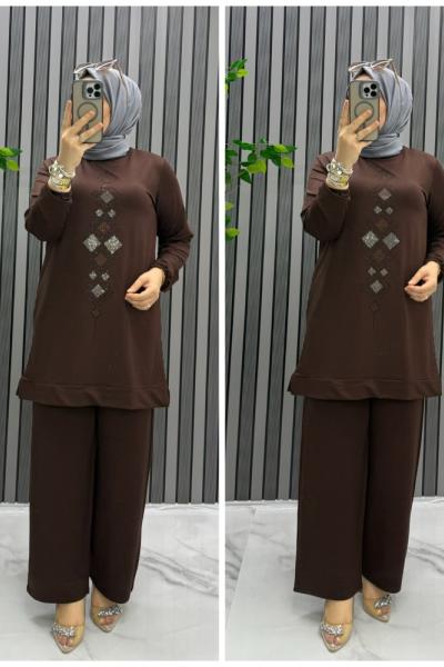 Anka takım Kahverengi