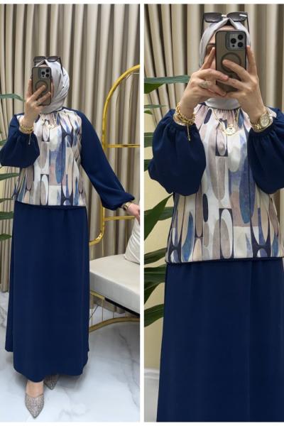 Ayşin takım Lacivert