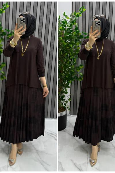 Helin takım Kahverengi