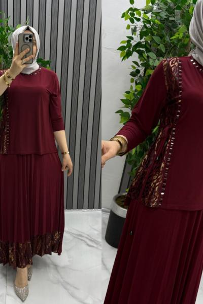 Juleda takım  Bordo