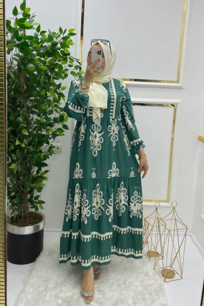 Meri elbise Su Yeşili