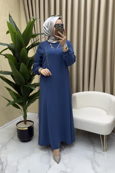 Nisan elbise Mavi