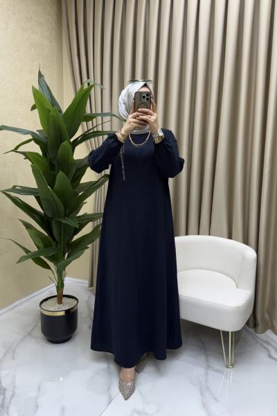 Nisan Elbise Lacivert