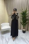 Serap elbise  Siyah