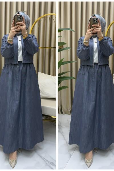 Tensel kot takım Antrasit