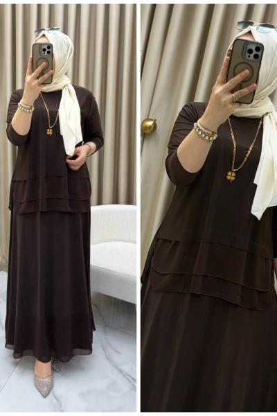 Viola takım  Kahverengi