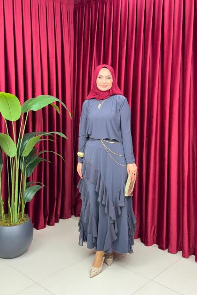 ESMA ETEKLİ TAKIM - ANTRASİT