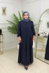 GAMZE ELBİSE-LACİVERT