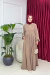 LEYLA ELBİSE - VİZON